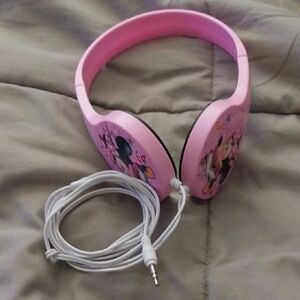 Disney Pink On-Ear Headphones with Adjustable Headband